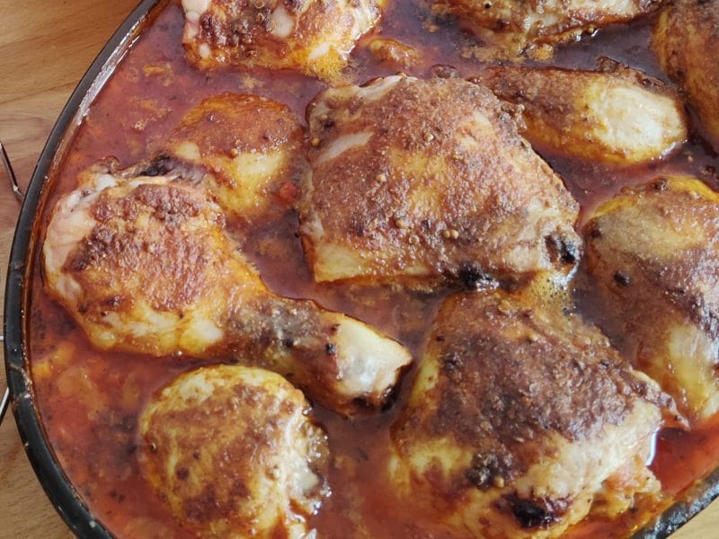 Cliquez pour zoomer ! Poulet aux pommes de terre, poivron et tomates Thermomix par Juanita