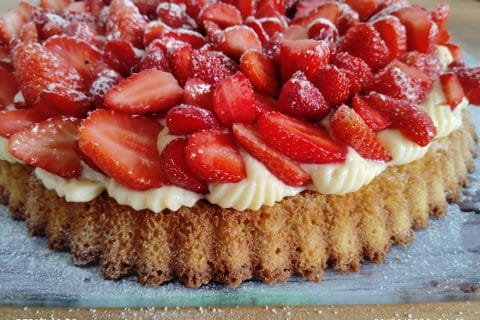 Cliquez pour zoomer ! Tarte renversée aux fruits rouges et citron vert Thermomix par Juanita