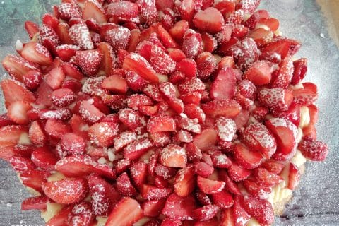 Cliquez pour zoomer ! Tarte renversée aux fruits rouges et citron vert Thermomix par Juanita