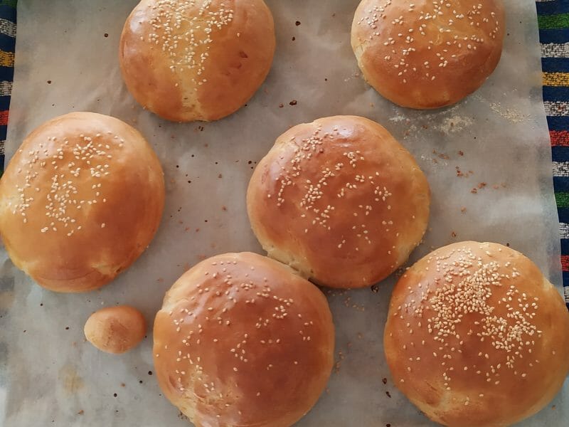 Cliquez pour zoomer ! Pains hamburger Thermomix par lety79