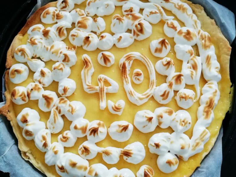 Cliquez pour zoomer ! Tarte au citron Thermomix par karocooking