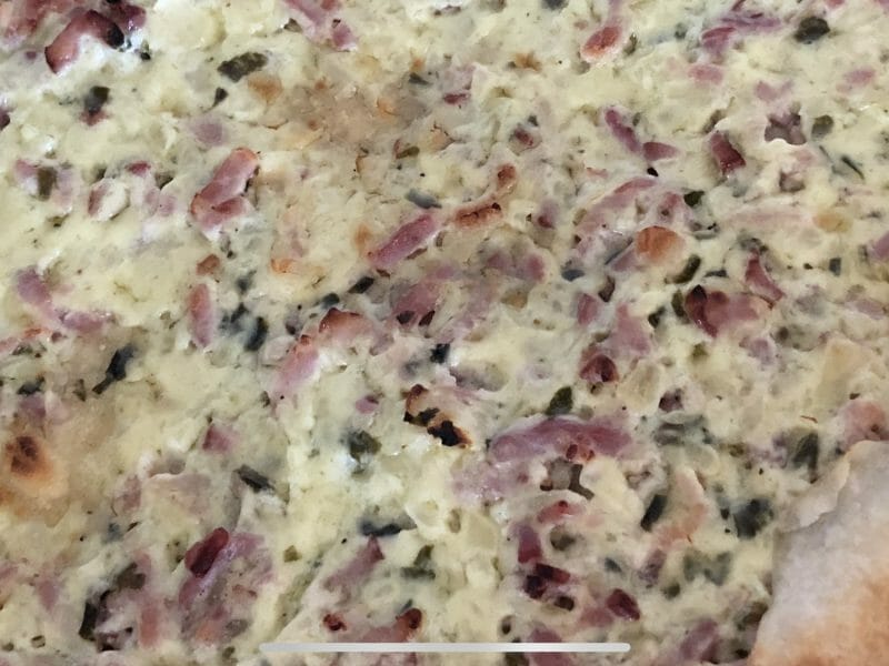 Cliquez pour zoomer ! Flammekueche traditionnelle Thermomix par aimer88