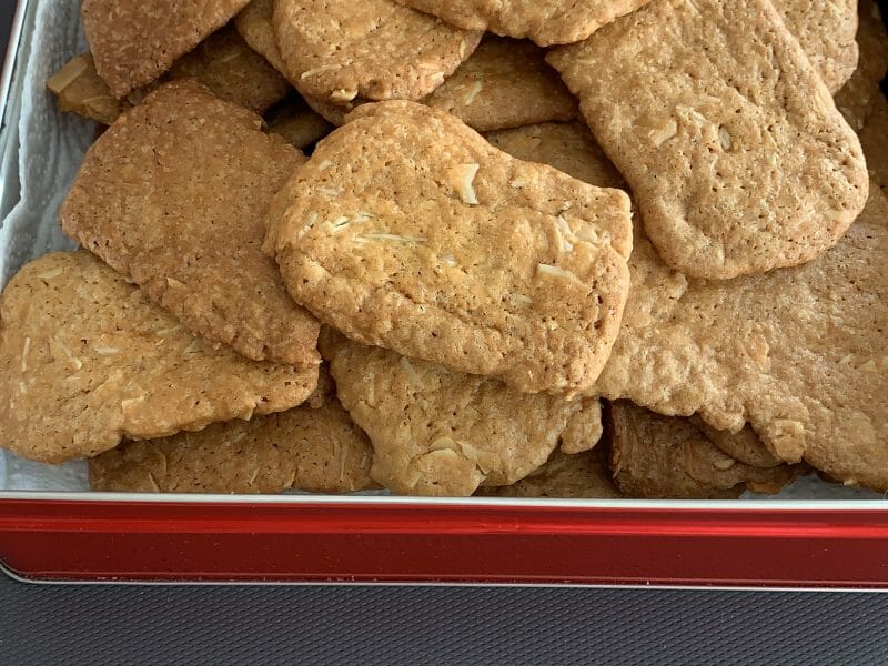Cliquez pour zoomer ! Biscuits pain d’amandes Thermomix par Roxou