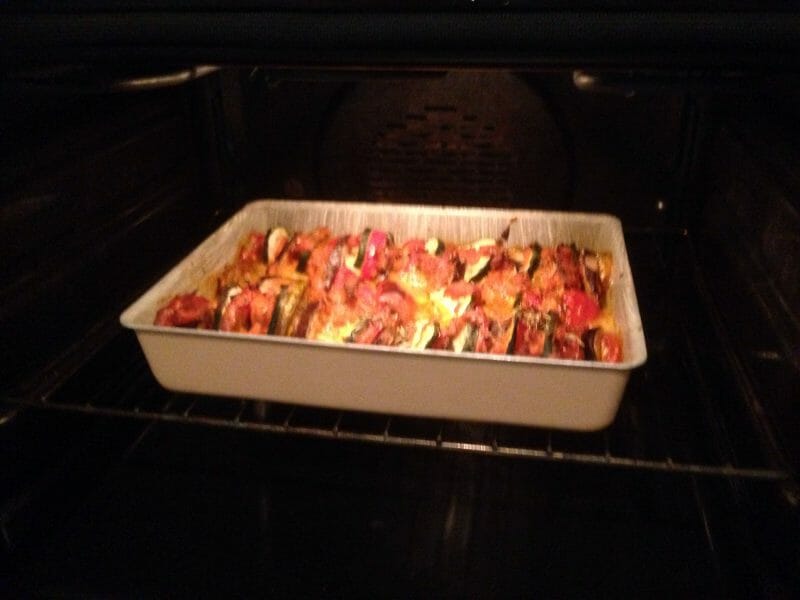 Cliquez pour zoomer ! Tian de légumes et mozarella Thermomix par BillCoyote