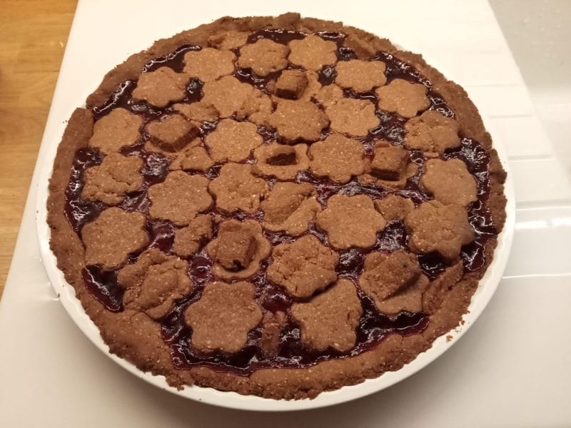 Cliquez pour zoomer ! Tarte de Linz – Linzer Torte Thermomix par BillCoyote