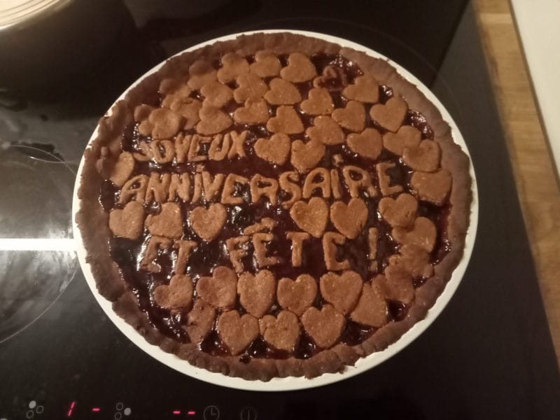 Cliquez pour zoomer ! Tarte de Linz – Linzer Torte Thermomix par BillCoyote