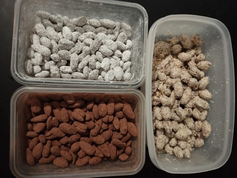 Cliquez pour zoomer ! Amandes au chocolat Thermomix par laeticelo