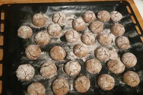 Cliquez pour zoomer ! Craquelés au chocolat Thermomix par laeticelo