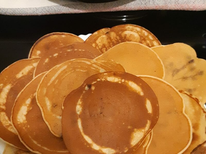 Cliquez pour zoomer ! Pancakes à la banane Thermomix par laeticelo