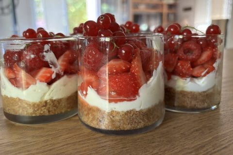 Cliquez pour zoomer ! Tarte aux fraises sans cuisson Thermomix par choupyaudrey