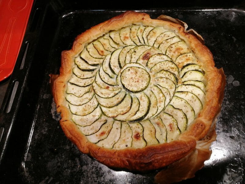 Cliquez pour zoomer ! Tarte courgettes et ricotta Thermomix par vava382