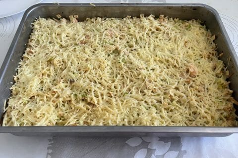 Cliquez pour zoomer ! Gratin de crozets aux courgettes et saumon fumé Thermomix par ninounette69
