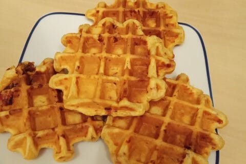 Cliquez pour zoomer ! Gaufres au chorizo Thermomix par Gwenaëlle
