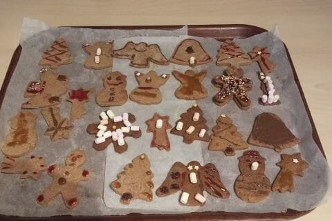 Cliquez pour zoomer ! Sablés de Noël au Thermomix