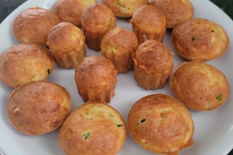 Cliquez pour zoomer ! Bouchées courgettes mozzarella Thermomix par Gwenaëlle