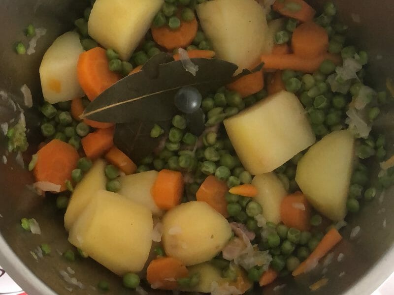 Cliquez pour zoomer ! Jardinière de légumes aux lardons Thermomix par 100drine45