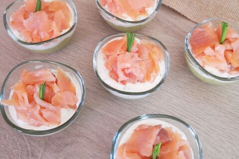 Cliquez pour zoomer ! Verrines saumon avocat Thermomix par yetah