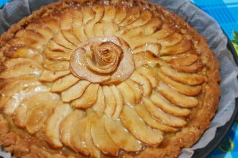 Cliquez pour zoomer ! Tarte aux pommes alsacienne Thermomix par cookingmaman