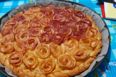 Cliquez pour zoomer ! Tarte aux pommes alsacienne Thermomix par cookingmaman
