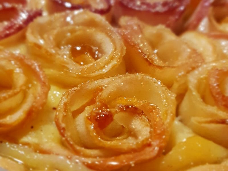 Cliquez pour zoomer ! Tarte aux pommes alsacienne Thermomix par cookingmaman