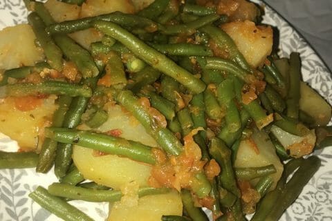 Cliquez pour zoomer ! Haricots verts à l’italienne au Thermomix