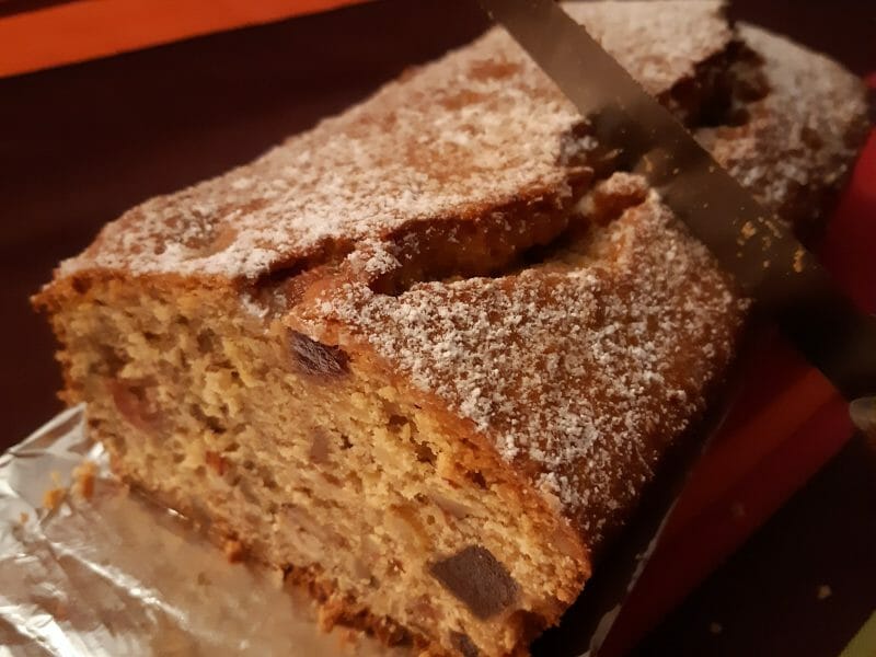 Cliquez pour zoomer ! Cake de Noël Thermomix par bilouterat