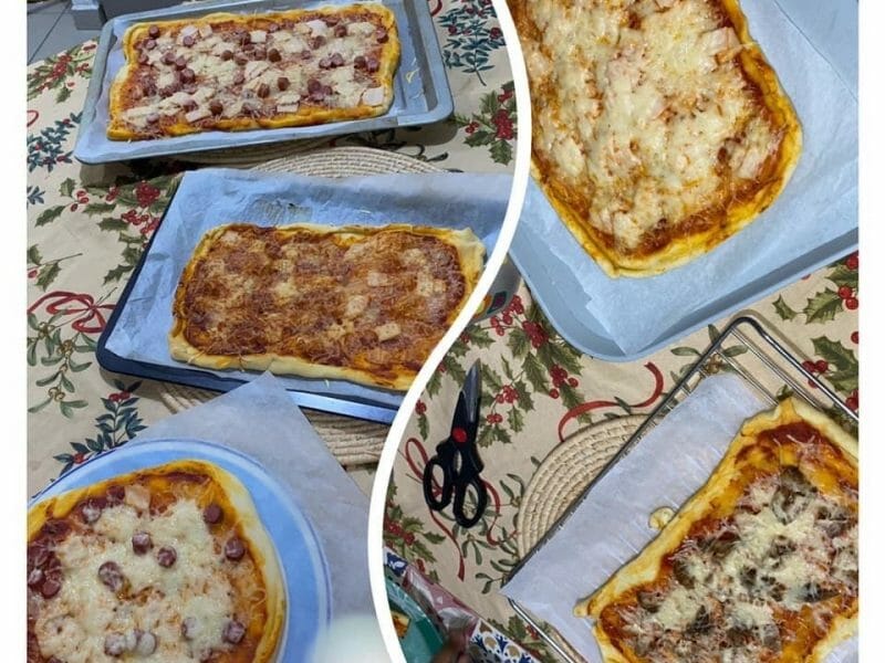Cliquez pour zoomer ! Pizza au thon et aux olives Thermomix par minanina