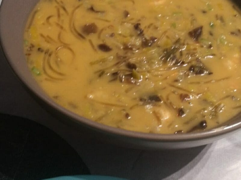 Cliquez pour zoomer ! Soupe thaï crevettes et lait de coco Thermomix par july8822