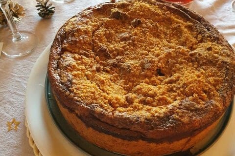 Cliquez pour zoomer ! Tarte aux pommes façon crumble Thermomix par Marie biscotte