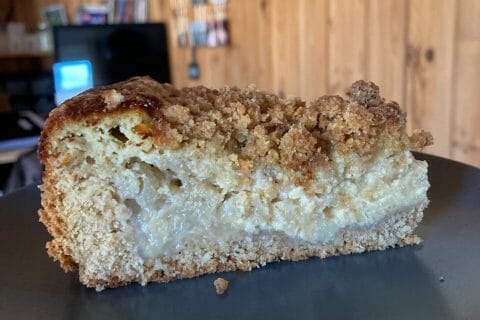 Cliquez pour zoomer ! Tarte aux pommes façon crumble Thermomix par Marie biscotte