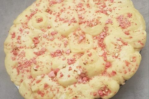 Cliquez pour zoomer ! Brioche aux pralines roses Thermomix par stessy13150
