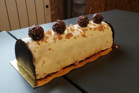 Cliquez pour zoomer ! Bûche Ferrero Rocher Thermomix par alilo