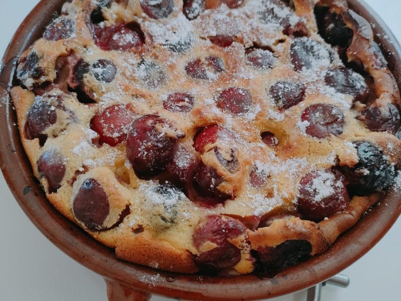 Cliquez pour zoomer ! Clafoutis aux cerises Thermomix par FM