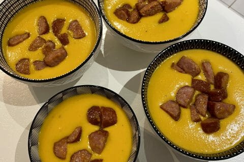 Cliquez pour zoomer ! Crème de butternut à la Morteau Thermomix par laity