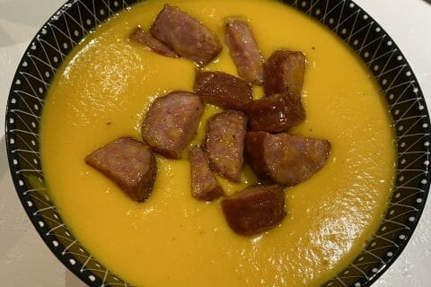 Cliquez pour zoomer ! Crème de butternut à la Morteau Thermomix par laity