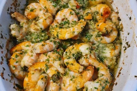 Cliquez pour zoomer ! Crevettes à l’ail Thermomix par gigiaubepine6440