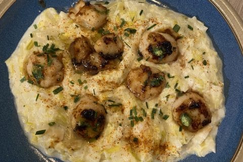 Cliquez pour zoomer ! Fondue de poireaux Thermomix par gigiaubepine6440