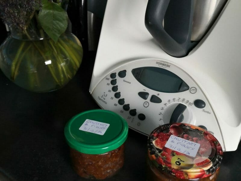 Cliquez pour zoomer ! Chutney d’oignons rouges et figues Thermomix par gigiaubepine6440