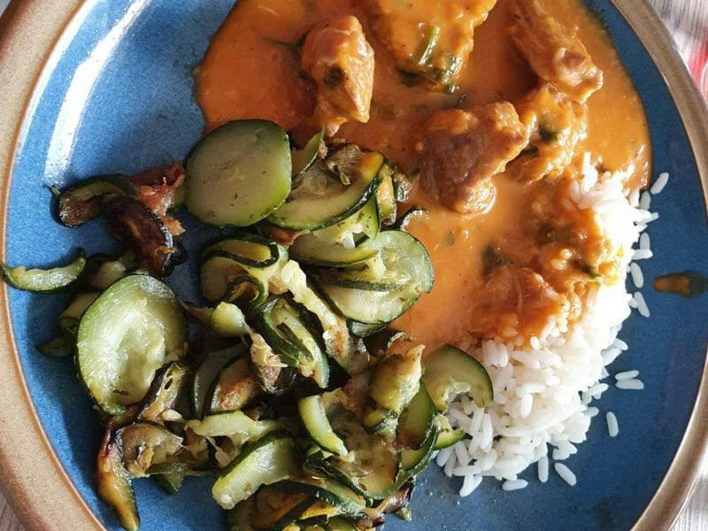 Cliquez pour zoomer ! Filet mignon de porc au lait de coco Thermomix par gigiaubepine6440