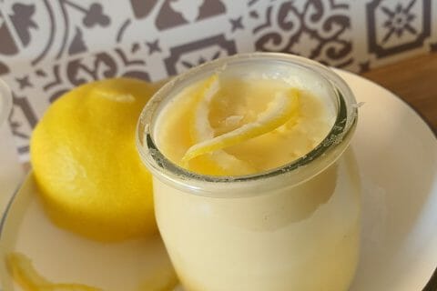 Cliquez pour zoomer ! Crème dessert au citron Thermomix par Saperlipopette