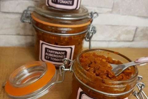 Cliquez pour zoomer ! Tartinade d’aubergines et tomates Thermomix par Saperlipopette