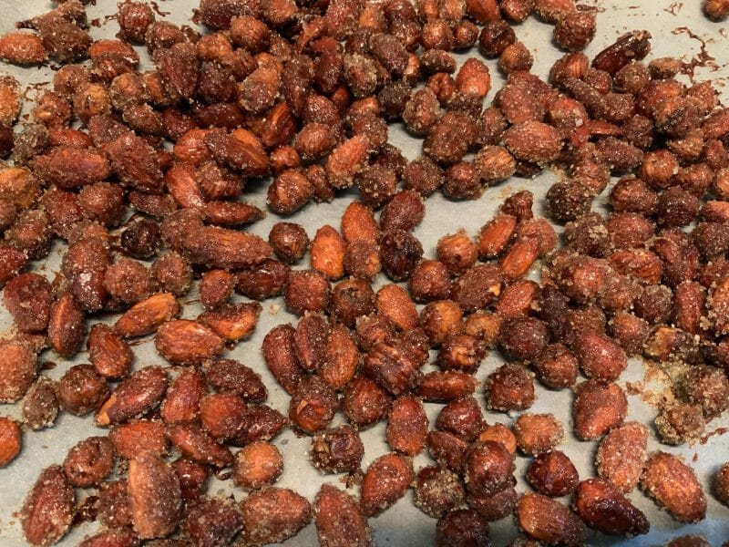 Cliquez pour zoomer ! Amandes grillées à la cannelle et au miel Thermomix par Sevmartjo