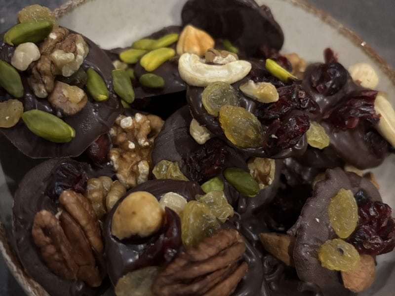 Cliquez pour zoomer ! Mendiants au chocolat Thermomix par Sevmartjo