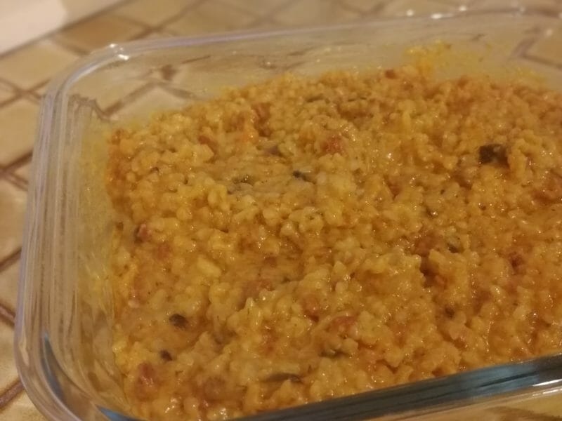 Cliquez pour zoomer ! Risotto au chorizo Thermomix par marynette27