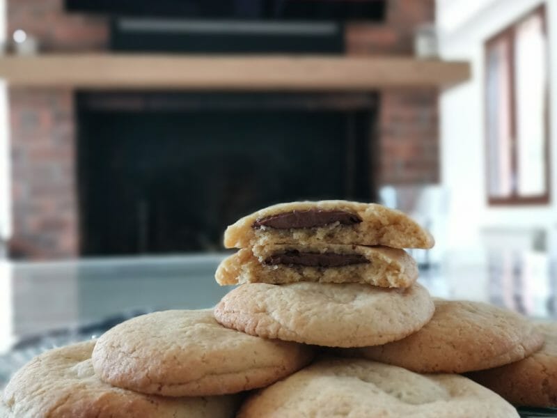 Cliquez pour zoomer ! Cookies fourrés au nutella Thermomix par marynette27