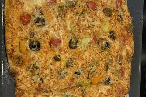 Cliquez pour zoomer ! Focaccia des Pouilles Thermomix par Miamm