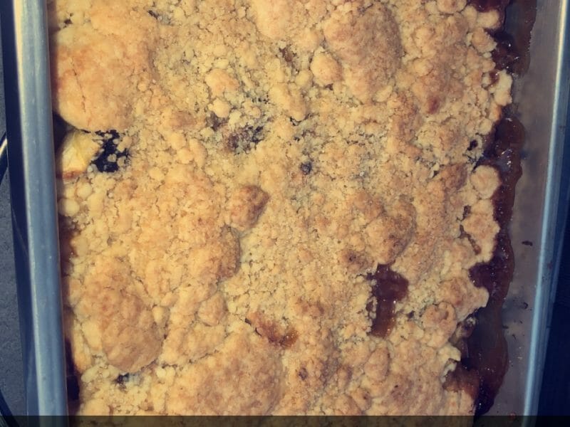 Cliquez pour zoomer ! Crumble aux Pommes Thermomix par alexanelya