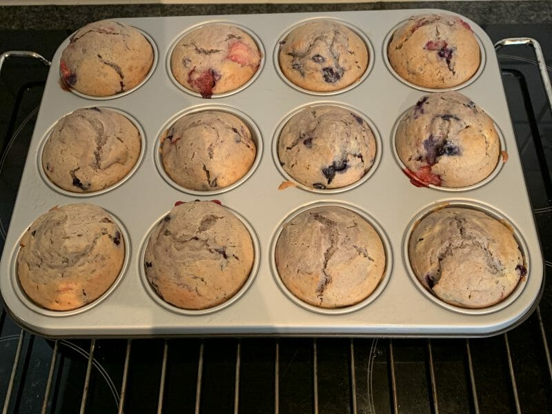 Cliquez pour zoomer ! Mini muffins aux fruits rouge Thermomix par lululag