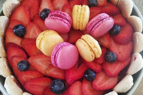 Cliquez pour zoomer ! Bavarois aux framboises Thermomix par Chat patapon