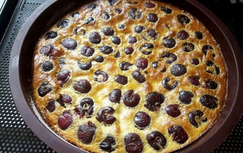 Cliquez pour zoomer ! Clafoutis aux cerises Thermomix par melinesachalou
